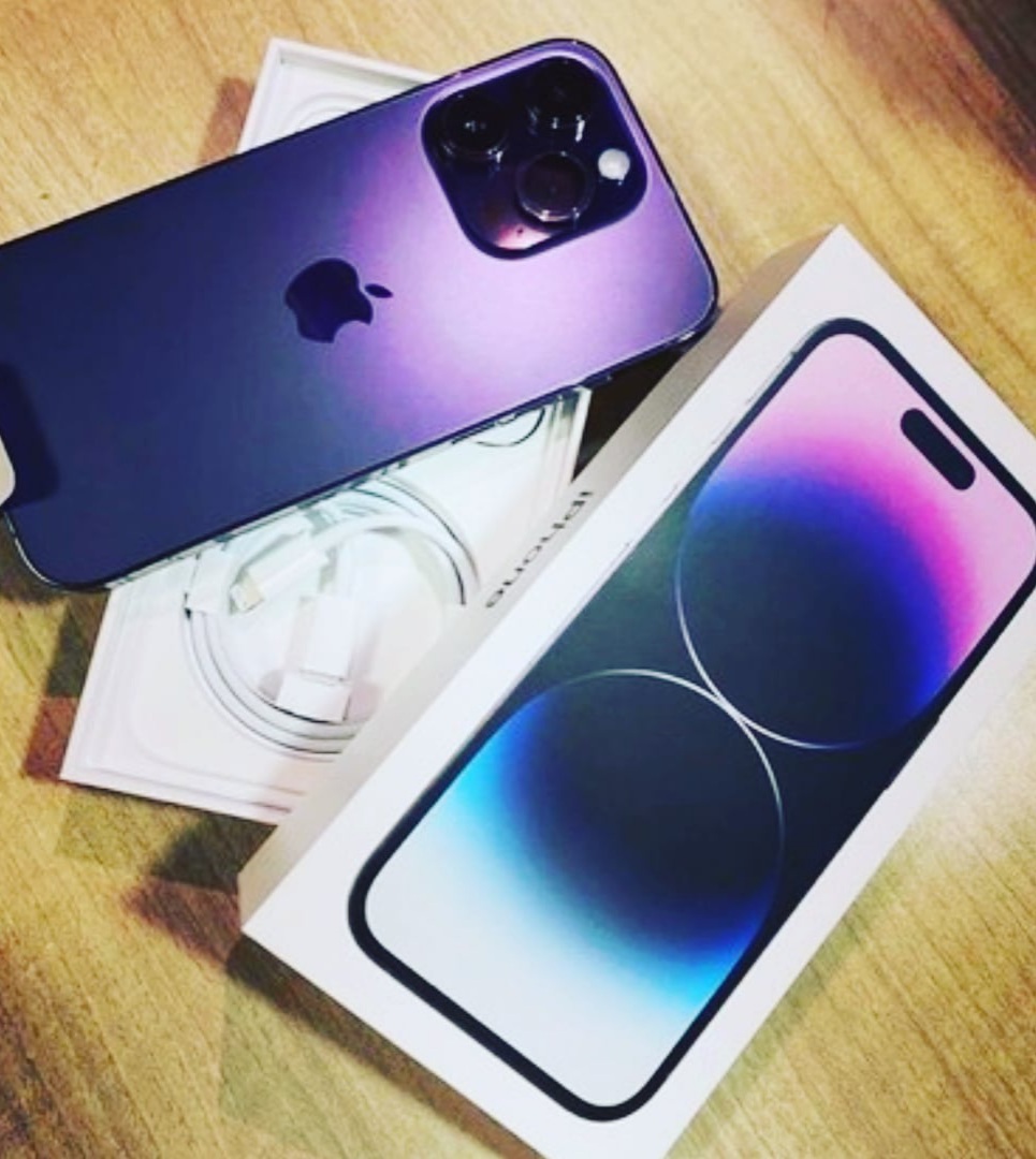 1 Iphone 14 Pro Max 128gb Roxo Profundo Lacrado Ou 5 Mil No Pix